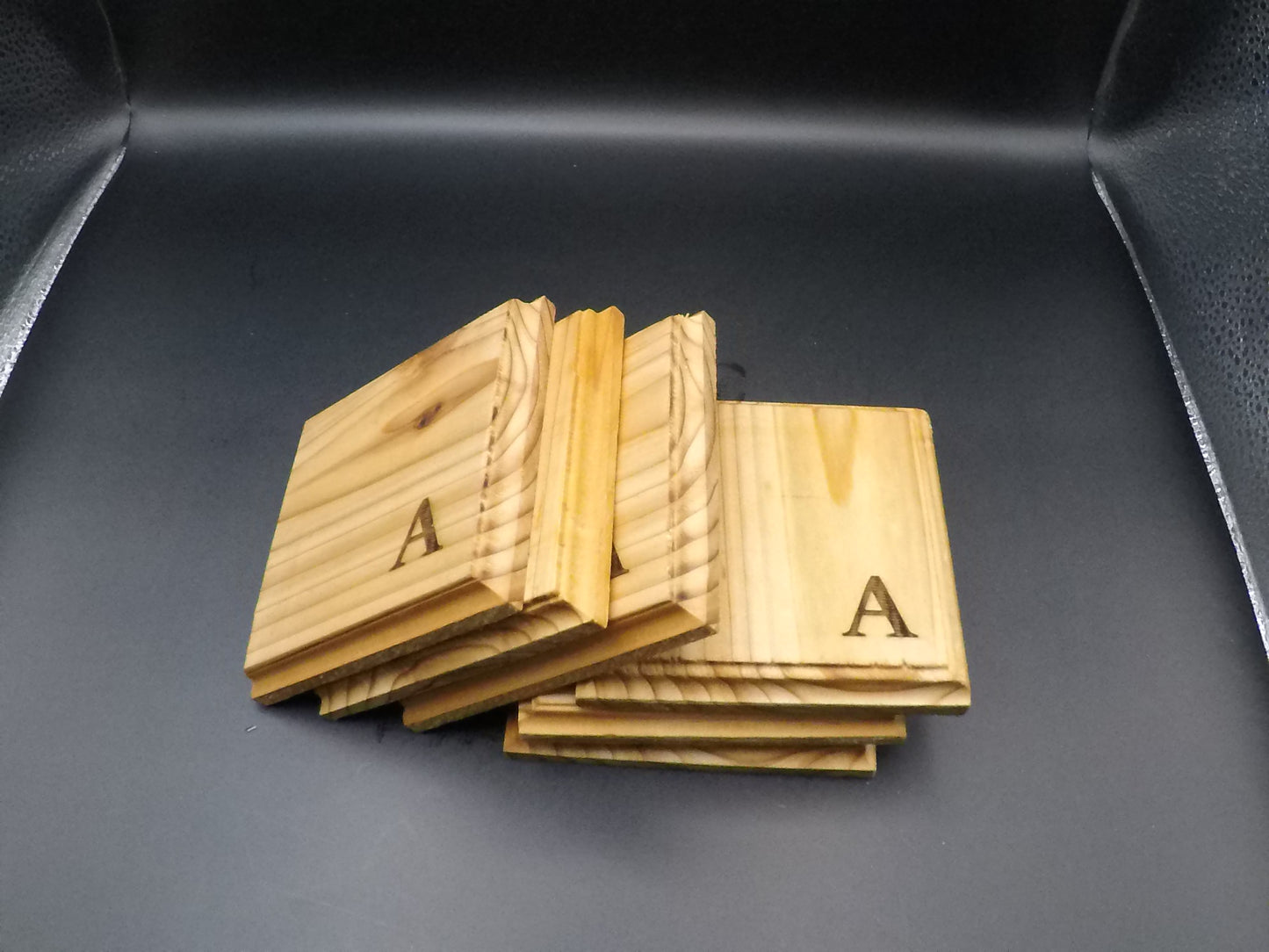 Handmade Wooden Coasters Set of 4, can be customized Personalized Gifts for Her, Wedding Gift, Engagement Gift, Housewarming Gifts