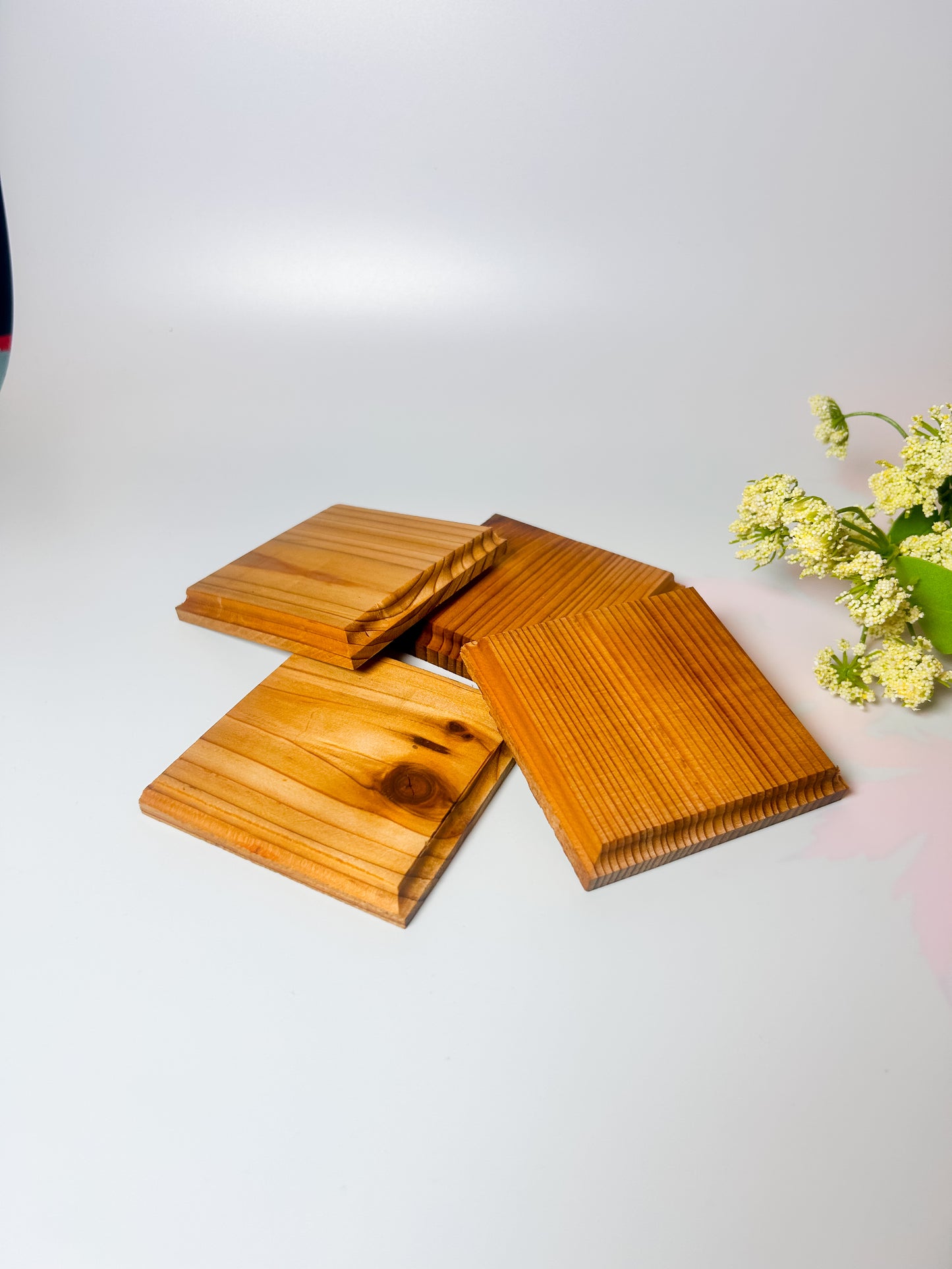 Handmade Wooden Coasters Set of 20 Bulk order