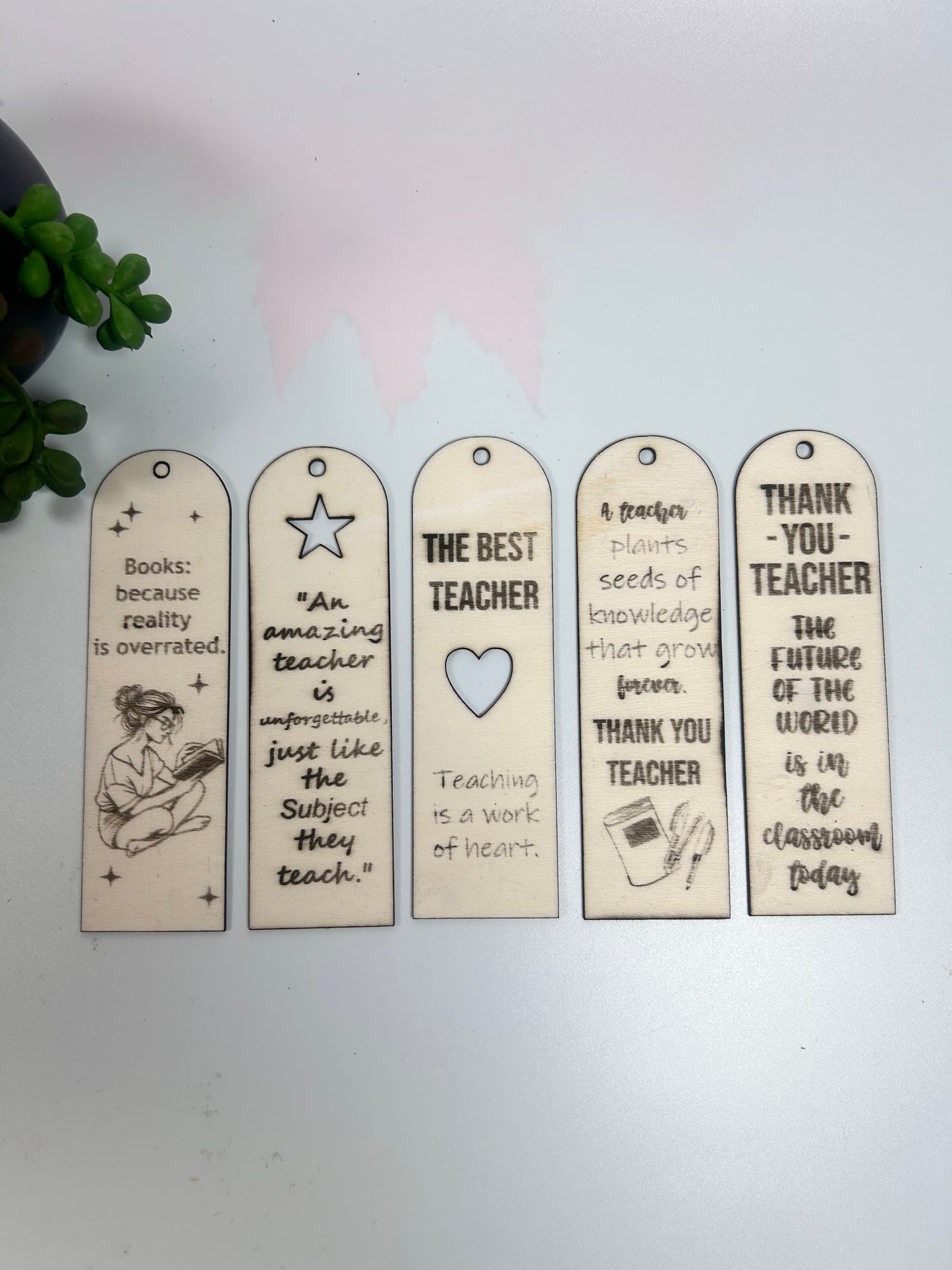 Wooden bookmark, Personalized Bookmark, Valentines Day Gifts, Custom Wooden Bookmark, Reader Gift, Mother Day Gift, Fathers Day Gift