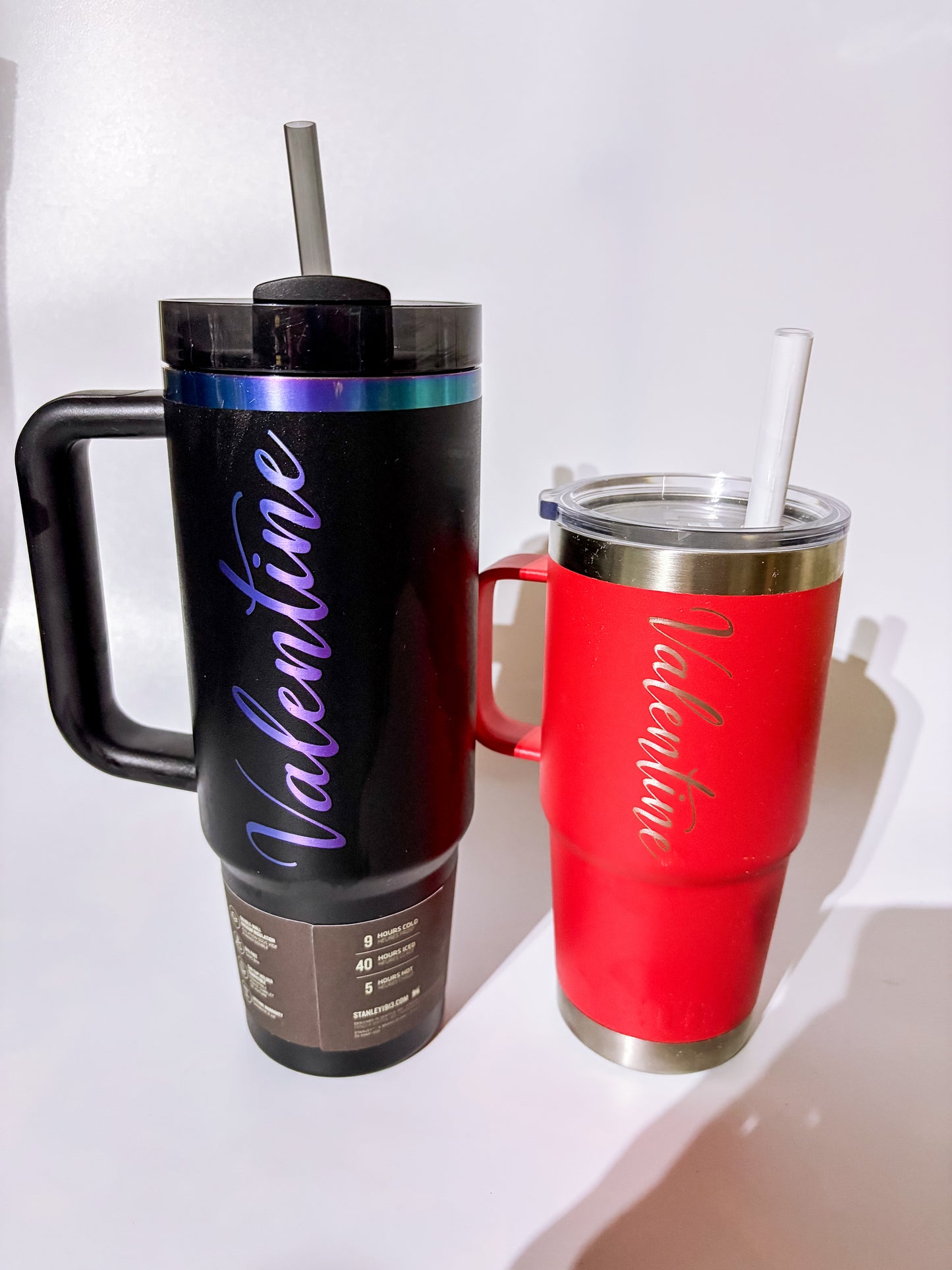 Custom Engraved Tumbler | Personalized Stainless Steel Travel Mug | Laser Engraved Gift for Dad, Mom, Groomsmen & Bridesmaids