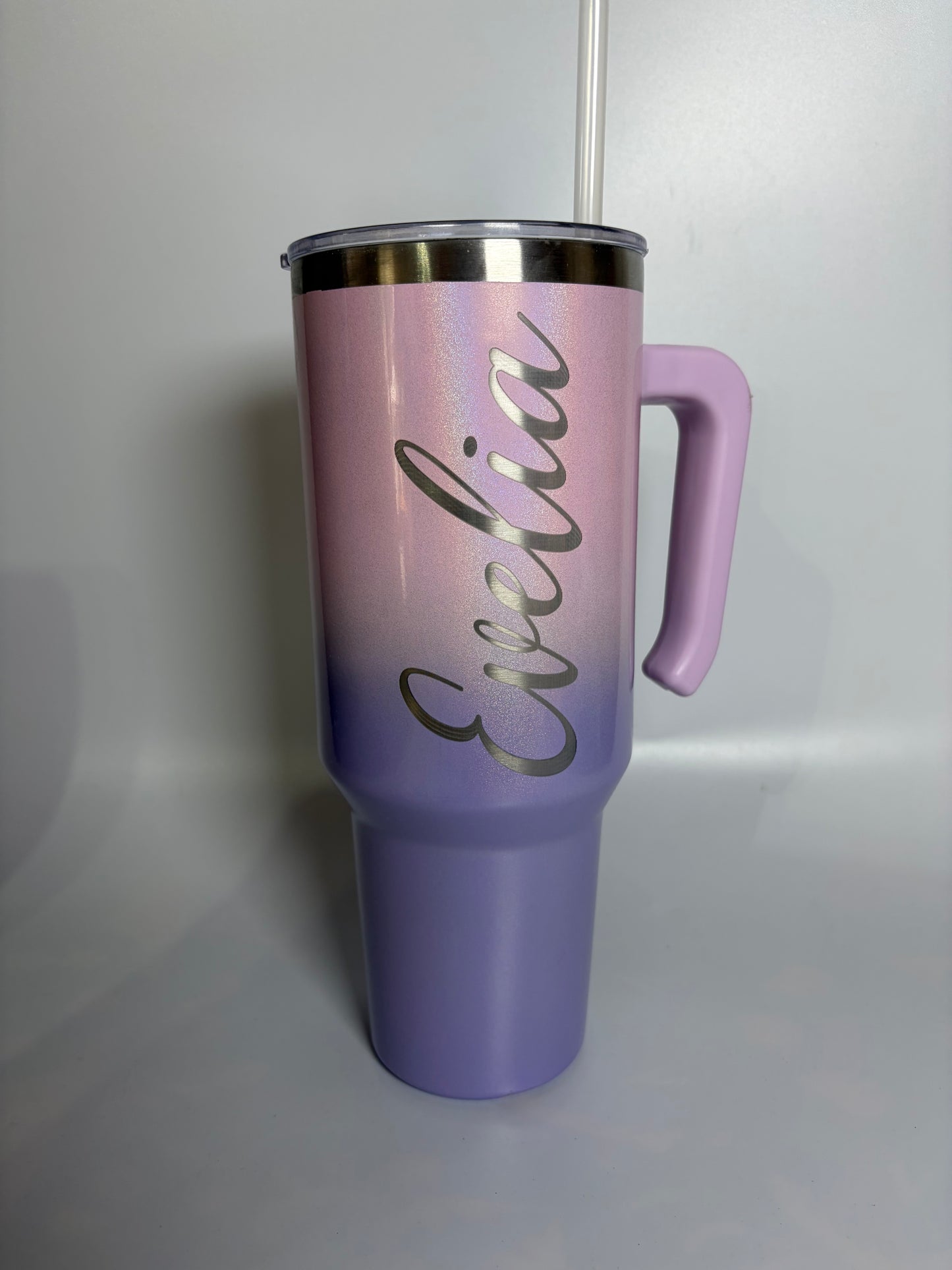 Custom Engraved Tumbler | Personalized Stainless Steel Travel Mug | Laser Engraved Gift for Dad, Mom, Groomsmen & Bridesmaids