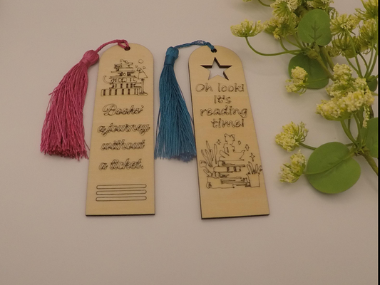 Personalized Wooden Bookmark – The Perfect Gift for Book Lovers** Make reading even more special with our "custom engraved wooden bookmark"—a thoughtful and timeless gift for book lovers of all ages. Crafted from high-quality wood, this **sleek and durable bookmark** is perfect for marking pages in style.